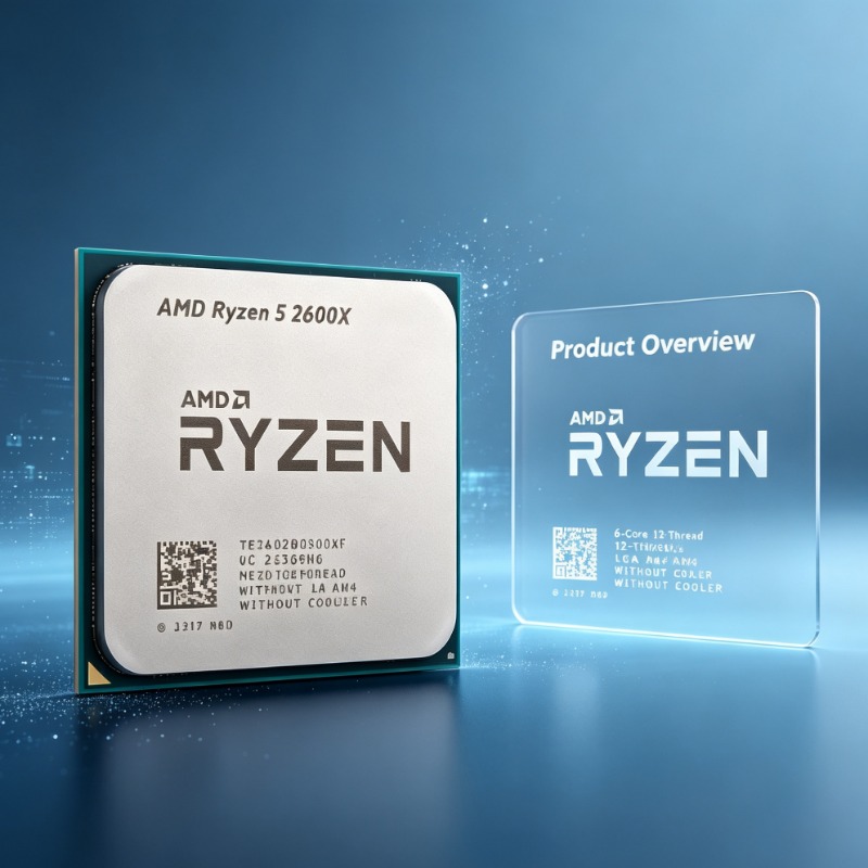 Cpu Cooler - AM4 소켓 CPU 프로세서 R5 2600X