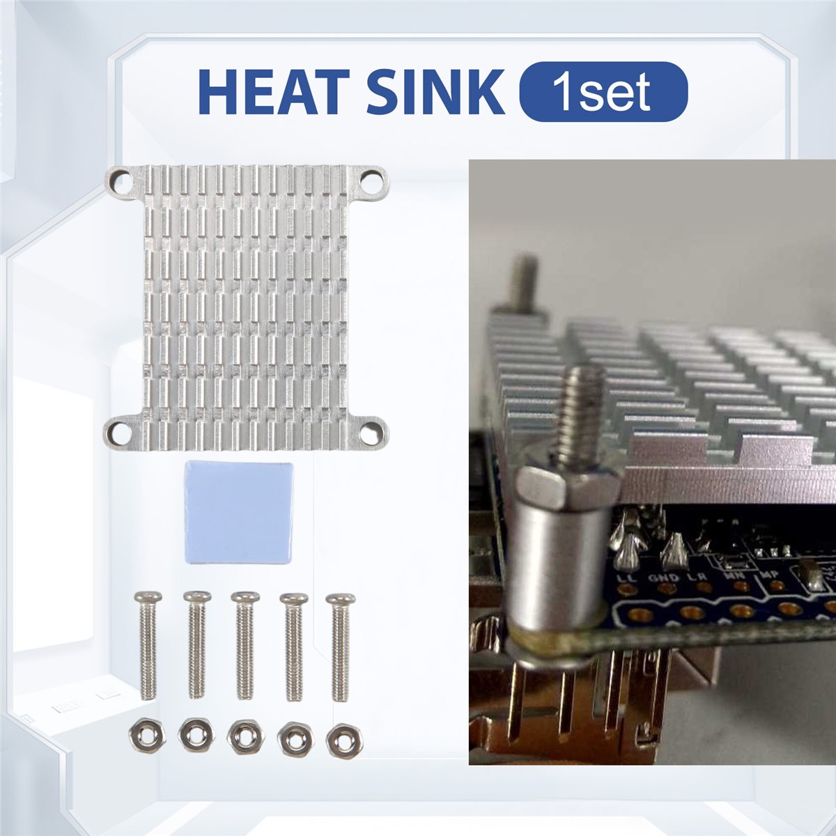 Heatsink - 【N21R】 NEO/Air/NEO2/ NEO Core Allwinner H3용