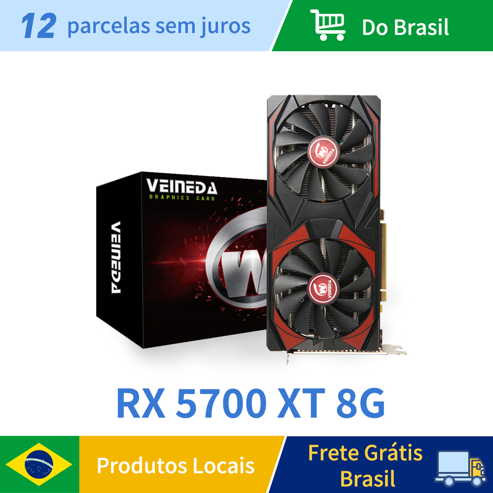 Cpu Fan - Veineda RX 5700XT 8GB 그래픽 카드