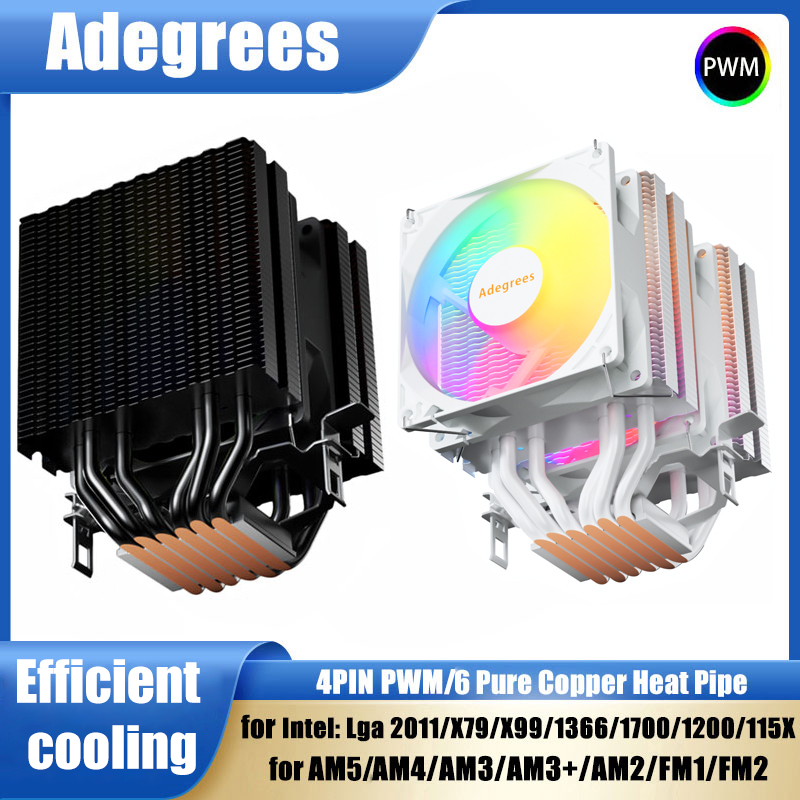 Air Cooler Cpu - CPU 공랭 쿨러 AM4 6 히트파이프
