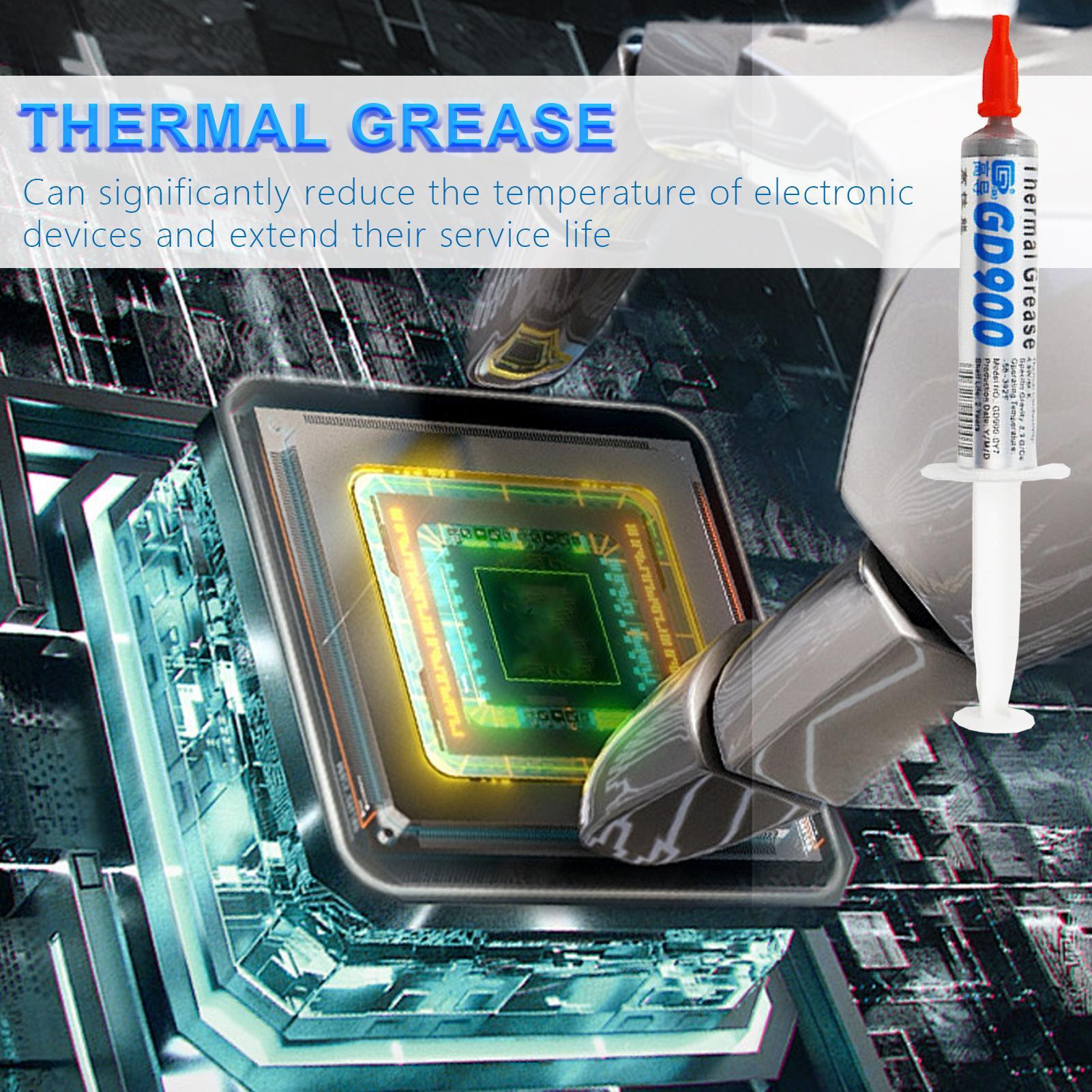 새로운 1PC 열전달 그리스 히트싱크 CPU GPU용  - Thermal Paste 리뷰 및 가격