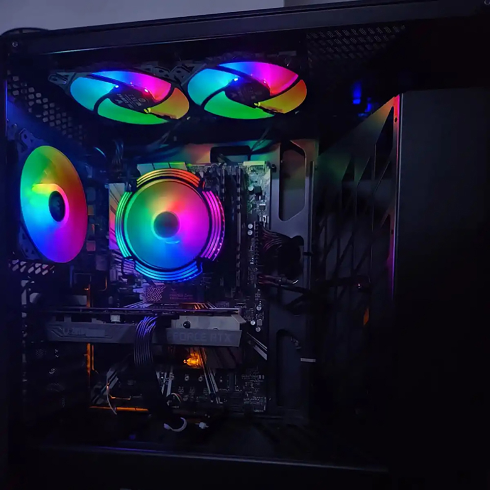 4개의 히트 파이프를 장착한 RGB CPU 쿨러, 4핀 - Air Cooler Cpu 리뷰 및 가격