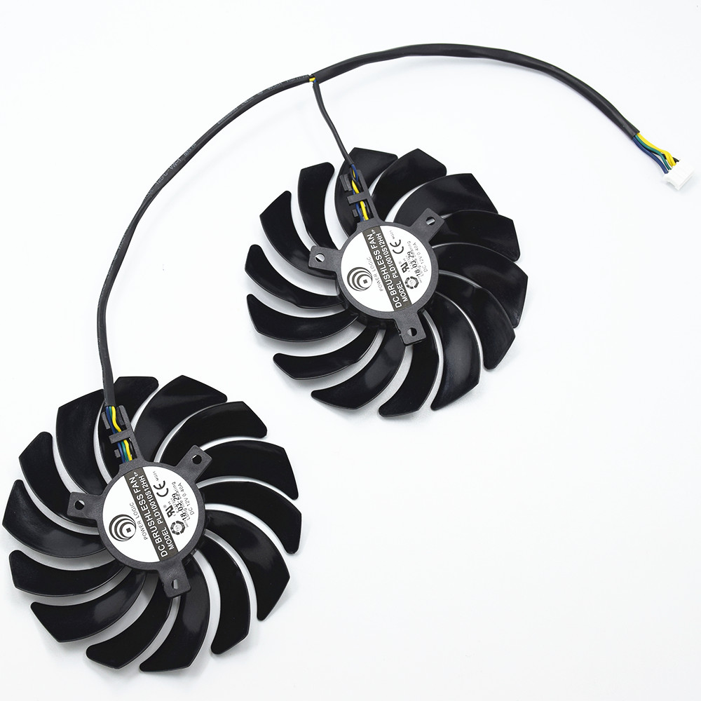 2Pcs 95mm PLD10010S12HH 비디오 카드 - Air Cooler Cpu 리뷰 및 가격