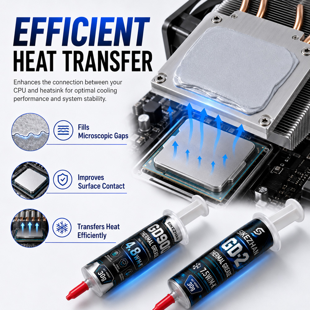 SIKEZHAN 2Pc 열전달 페이스트 30g 실리콘  - Thermal Paste 리뷰 및 가격