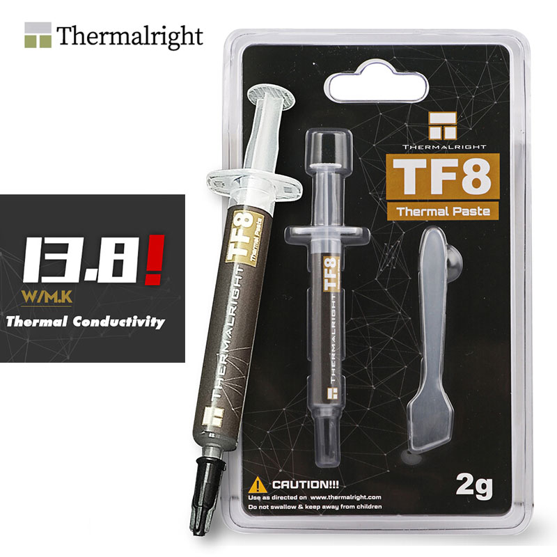 Thermalright TF8 2g/5.8g/12.8g - Thermal Paste 리뷰 및 가격