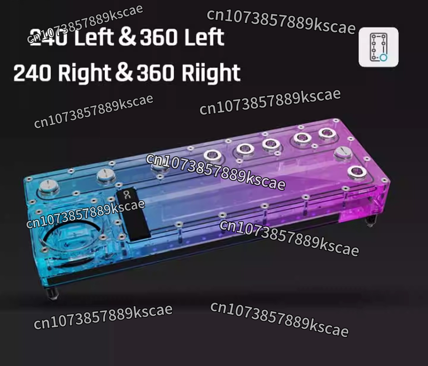 알파쿨 코어 디스트로 플레이트 240/360 좌/우 V - Integrated Pump Reservoir Distro Plate 리뷰 및 가격