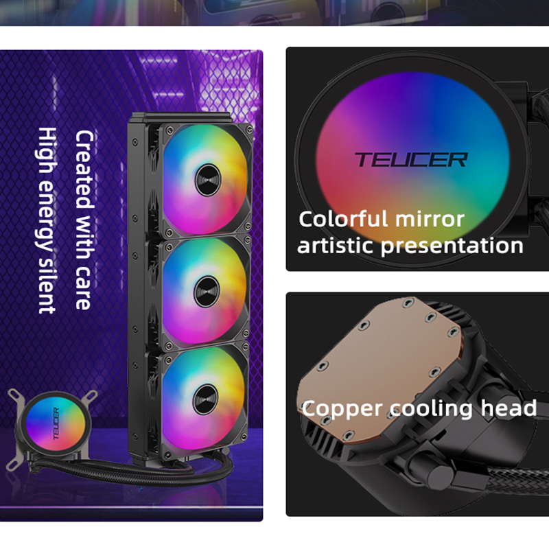 TEUCER AF-120 워터 쿨러 12cm RGB 팬 - Aio Liquid Cooler 리뷰 및 가격