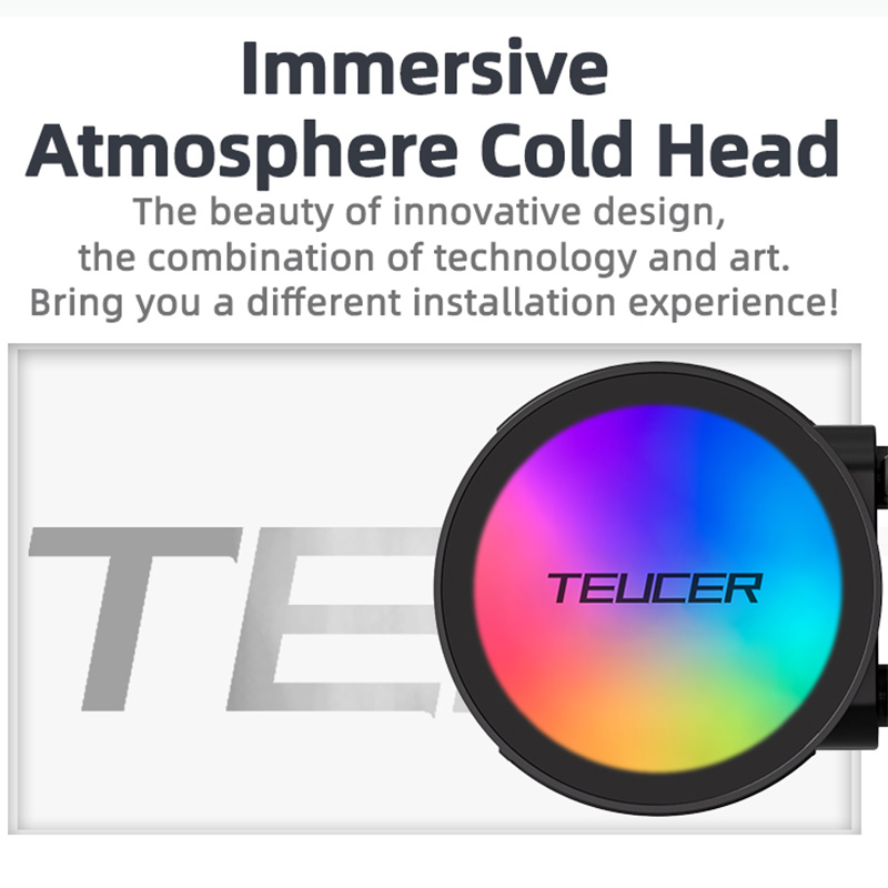 TEUCER AF-120 워터 쿨러 12cm RGB 팬 - Aio Liquid Cooler 리뷰 및 가격