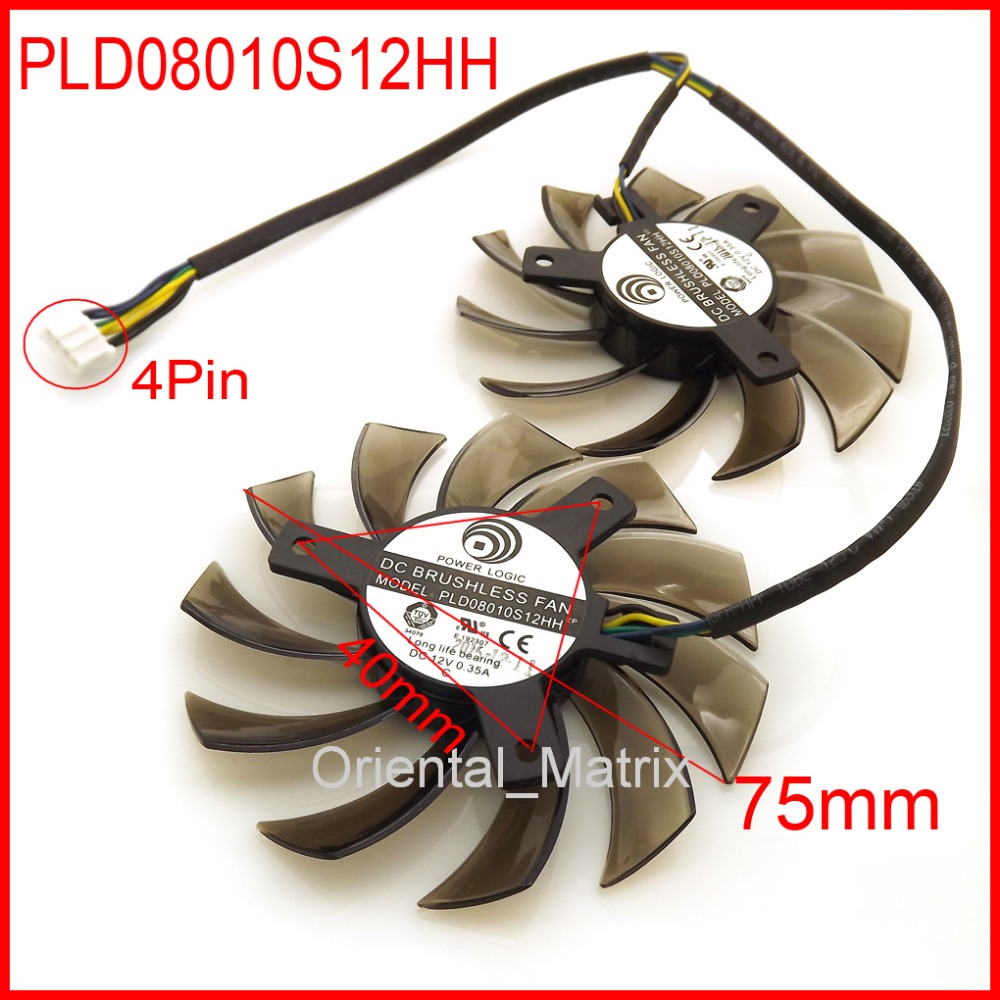 무료 배송 2 개/몫 pld08010s12hh 75mm - Air Cooler Cpu 리뷰 및 가격